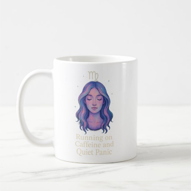Café Caneca do Zodíaco de Virgem – Funcionando à base d (Esquerda)