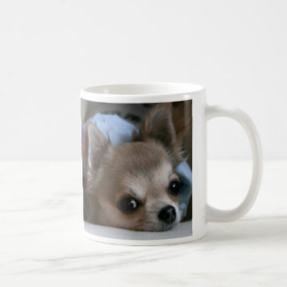 Café Caneca doce do filhote de cachorro