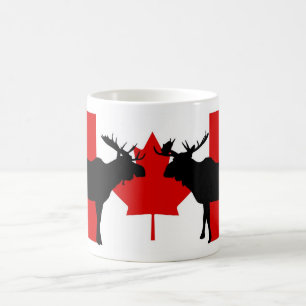 Café Caneca dos alces de Canadá