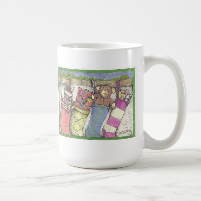 Café caneca dos cartões de natal (Direita)