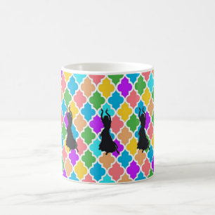 Café Caneca dos dançarinos de barriga