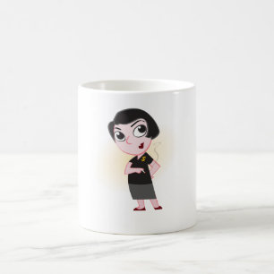 Café Caneca dos desenhos animados de Ayn Rand