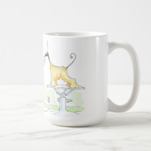 Café Caneca dos desenhos animados de Kabuki do impulso