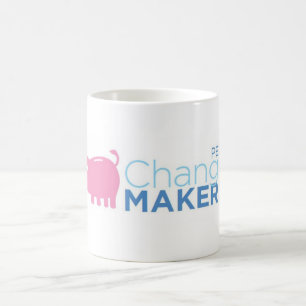 Café Caneca dos fabricantes da mudança de PETA