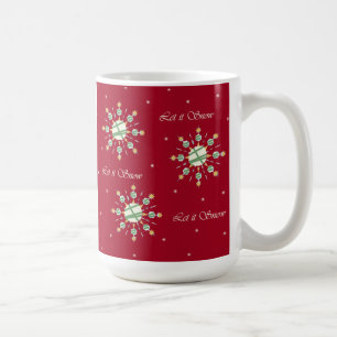 Café Caneca dos flocos de neve