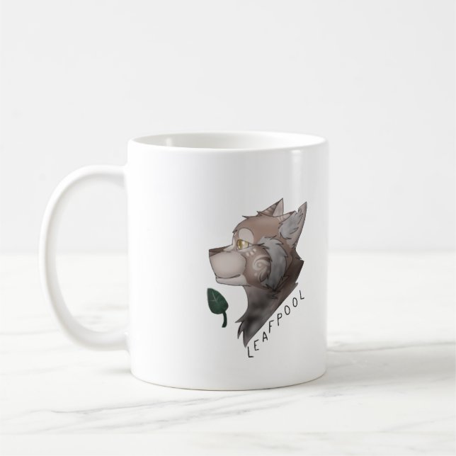 Café Caneca dos gatos do guerreiro de Leafpool (Esquerda)
