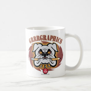 Café Caneca dos gráficos de Grrr