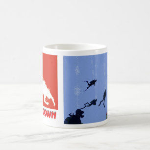Café Caneca dos mergulhadores de MERGULHADOR