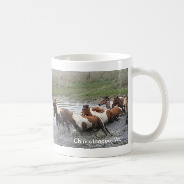 Café Caneca dos pôneis de Chincoteague (Direita)