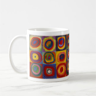 Café Caneca dos quadrados de Kandinsky