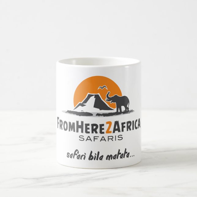 Café Caneca dos safaris de FromHere2Africa (Centro)