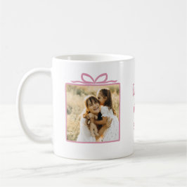 Café Caneca Duas Fotos Caixa de Presente Rosa Todos os