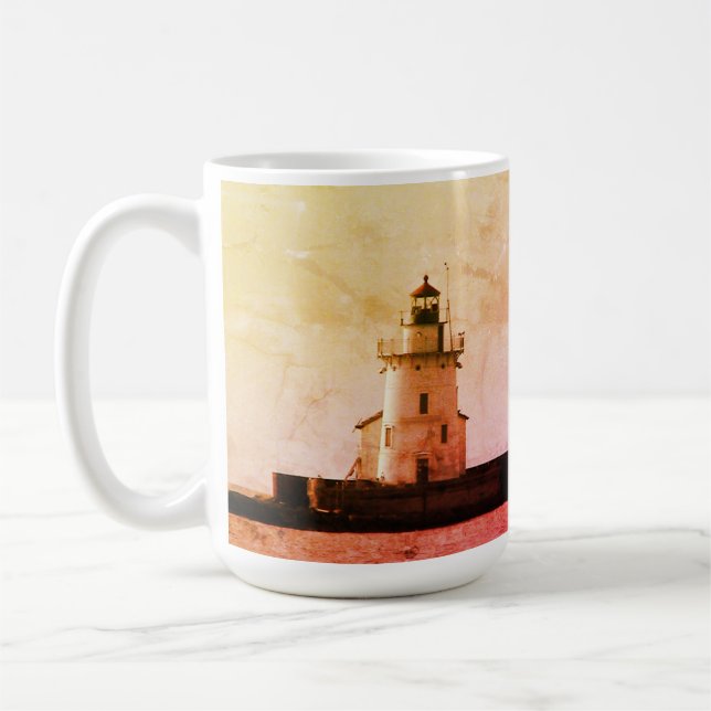 Café Caneca Efeito de Foto de Farol (Esquerda)
