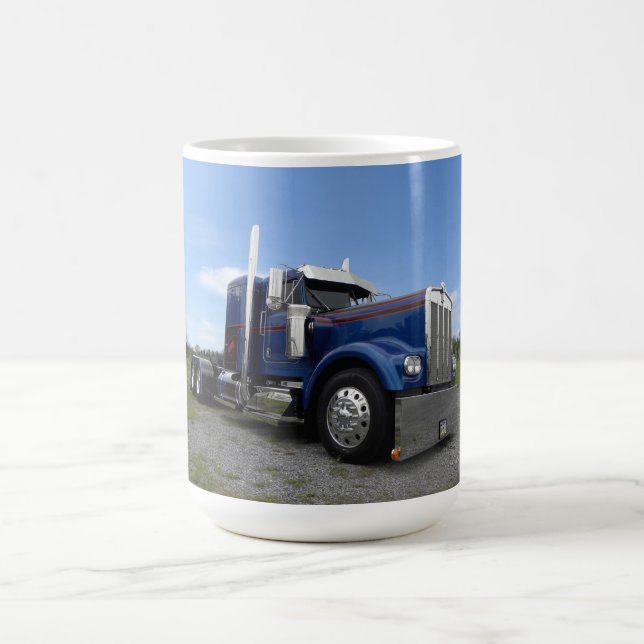 Café Caneca encarnado & azul de Kenworth (Centro)