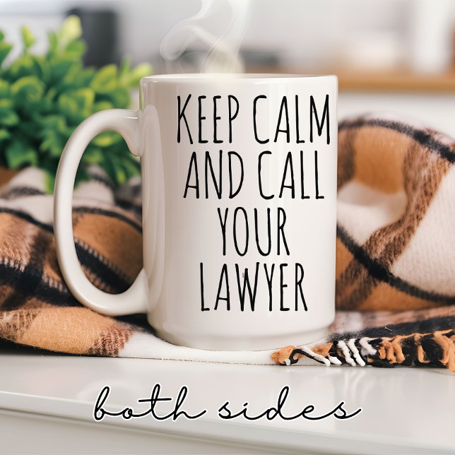 Café Caneca Engraçada de Advogado para Advogados e Pres (legal profession gift, funny legal gift, bar exam mug, lawyer appreciation gift, law firm coffee mug)