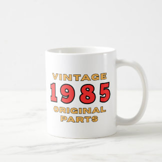 Café Caneca Engraçada de Aniversário Vintage 1985 Peças