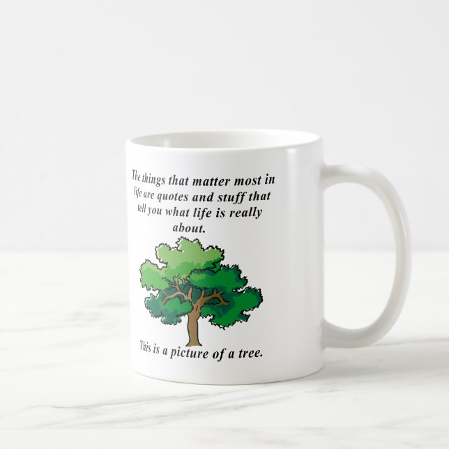 Café Caneca Engraçada de Citações da Vida ou Caneca de  (Direita)