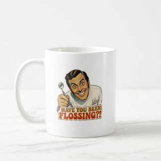 Café Caneca Engraçada de Dentista Retrô Você Tem Passad