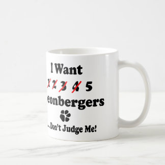 Café Caneca engraçada de Leonberger