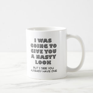 Café Caneca Engraçada de Mau Olhado