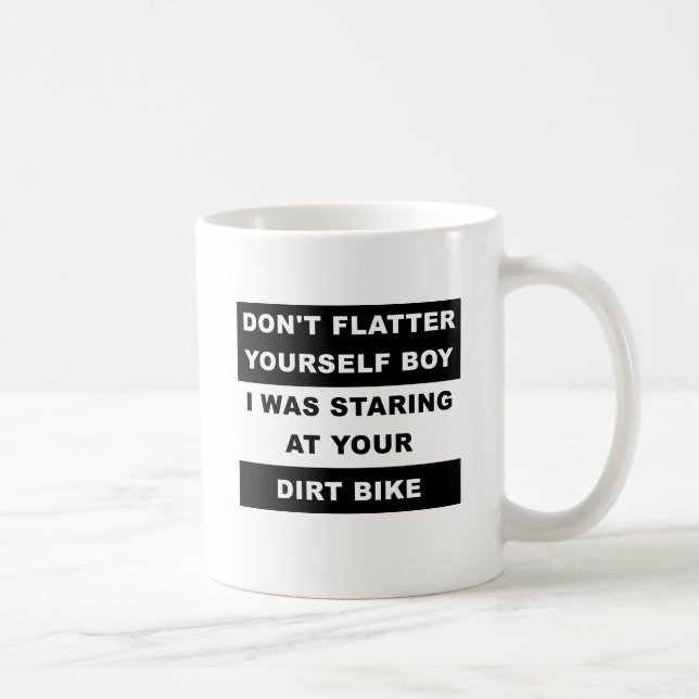 Café Caneca Engraçada de Moto Off-Road (Direita)
