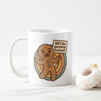 Café Caneca Engraçada de Pão de Mel – Design de Férias 