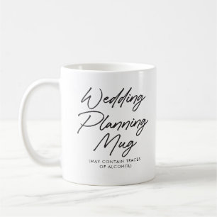 Café Caneca Engraçada de Planejamento de Casamento de N