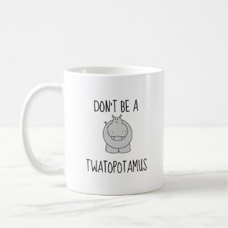Café Caneca engraçada de Twatopotamus