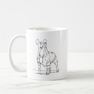 Café Caneca engraçada do Bulldog Francês – Caneca de ca