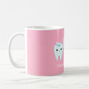 Café Caneca engraçada do dia da mãe de dente