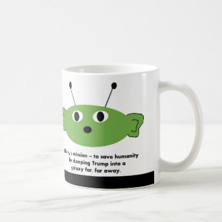Café caneca engraçada do trunfo da descarga de Florky