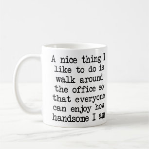 Café Caneca engraçada humor de escritório bonito e boni