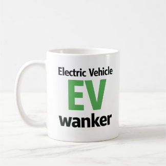 Café Caneca Engraçada para Fanático de VE Piada de Veíc