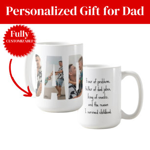 Café Caneca Engraçada para Pai – Consertador de Problem