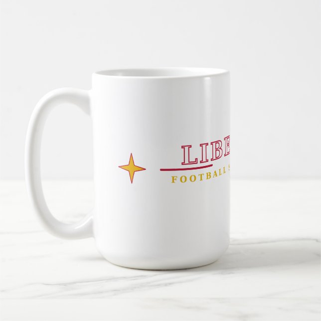 Café Caneca Envolvente Liberty FC | EUA Fã de Futebol C (Esquerda)