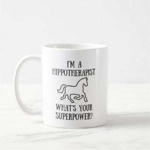 Café Caneca eqüino da terapia do cavalo de Hippotherap