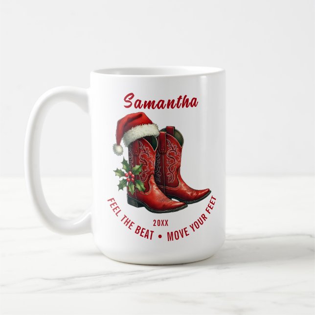 Café Caneca Especial de Botas de Cowboy Rustic Line Dan (Esquerda)