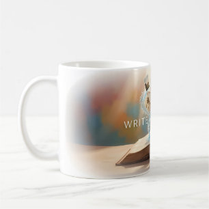 Café Caneca Espiral de Memória Escreva Sua História