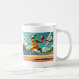 Café Caneca esquerda Sapo de basquete