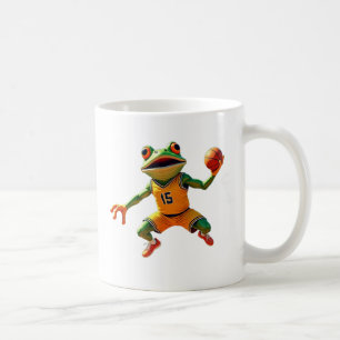 Café Caneca esquerda Sapo de basquete