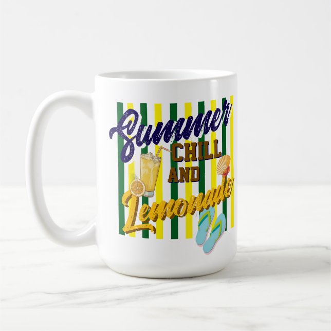 Café Caneca Estética de Verão (Esquerda)
