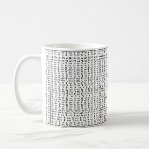 Café Caneca etíope do clássico de Ge'ez Fidel do