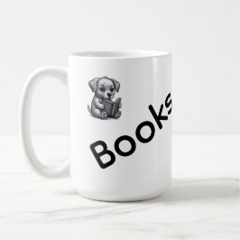 Café Caneca Eu Preciso Apenas de Terapia com Livros | C