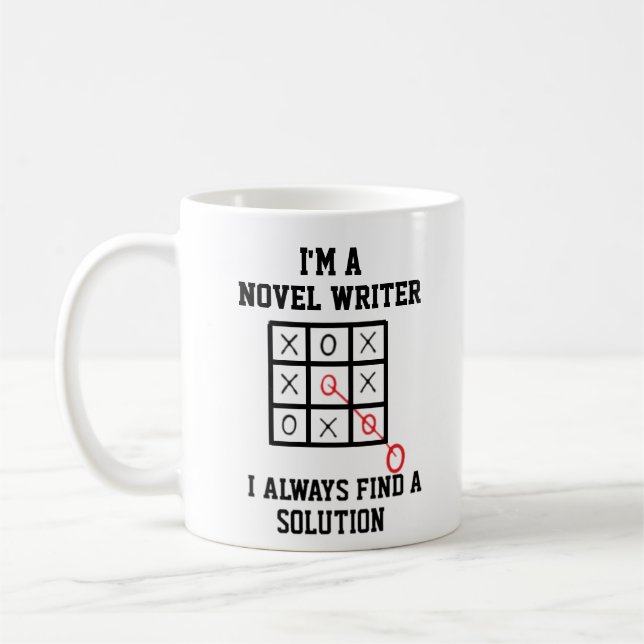 Café Caneca Eu Sou Um Escritor De Romances Eu Sempre En (Esquerda)