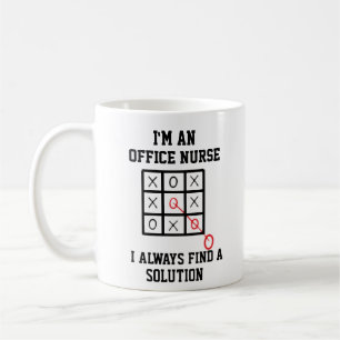 Café Caneca Eu Sou Uma Enfermeira De Escritório Eu Semp