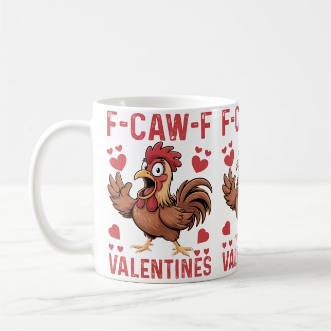 Café Caneca F-caw-F Funny Valentine | Piada de Amor de  (Esquerda)