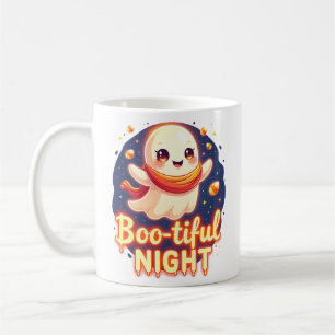Café Caneca Fantasma de Halloween Boo-tiful Night