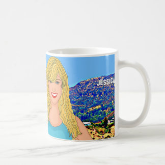 Café Caneca feita sob encomenda da ilustração de