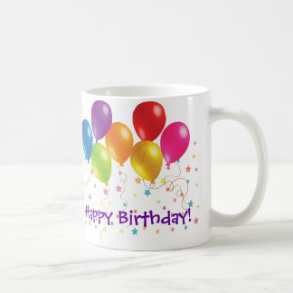 Café Caneca feliz animador super de Bitrhday