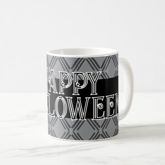 Café Caneca Feliz de Halloween (Frente Esquerda)